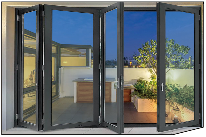 铝合金隔热断桥折叠门